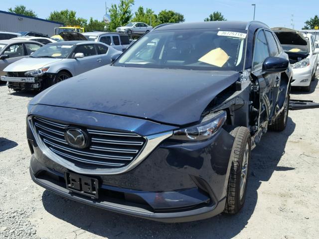 JM3TCBCY6J0206269 - 2018 MAZDA CX-9 TOURI BLUE photo 2