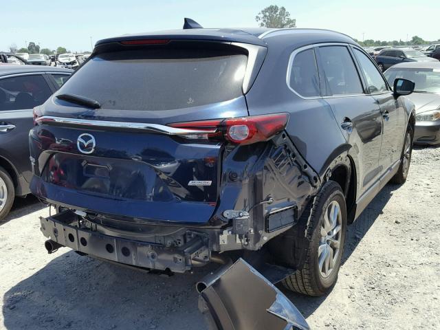 JM3TCBCY6J0206269 - 2018 MAZDA CX-9 TOURI BLUE photo 4