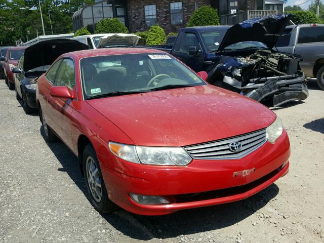 2T1CE22P22C014172 - 2002 TOYOTA CAMRY SOLA RED photo 1