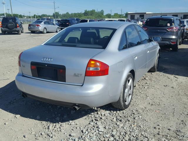 WAULD64B23N012414 - 2003 AUDI A6 2.7T QU GRAY photo 4