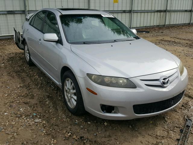 1YVHP84D565M58102 - 2006 MAZDA 6 S SILVER photo 1