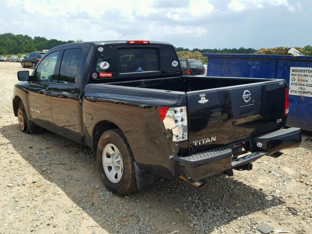 1N6BA07A15N565725 - 2005 NISSAN TITAN XE BLACK photo 3