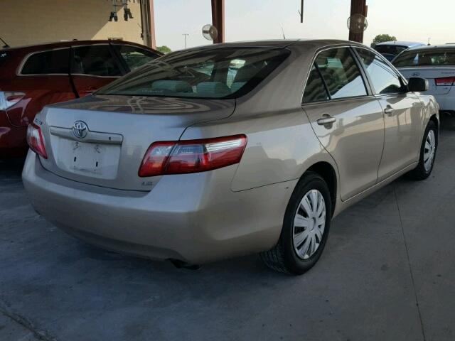 4T1BE46K37U061920 - 2007 TOYOTA CAMRY NEW BEIGE photo 4