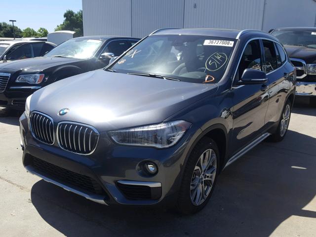 WBXHT3Z39H4A56831 - 2017 BMW X1 XDRIVE2 Графитовый фото 2