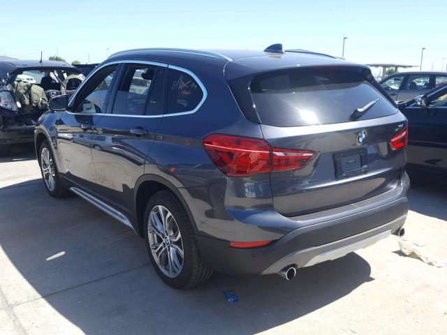 WBXHT3Z39H4A56831 - 2017 BMW X1 XDRIVE2 Графитовый фото 3