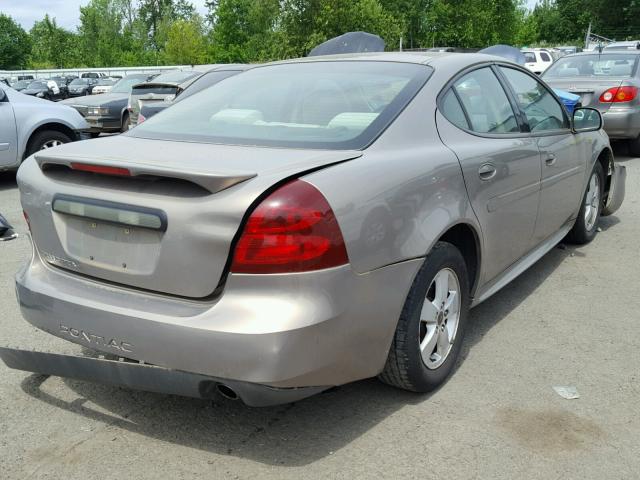 2G2WP552761125477 - 2006 PONTIAC GRAND PRIX TAN photo 4