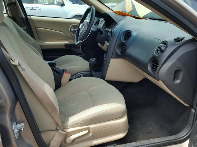2G2WP552761125477 - 2006 PONTIAC GRAND PRIX TAN photo 5