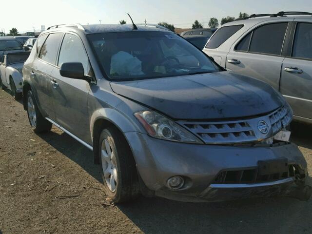 JN8AZ08WX6W510014 - 2006 NISSAN MURANO SL GRAY photo 1