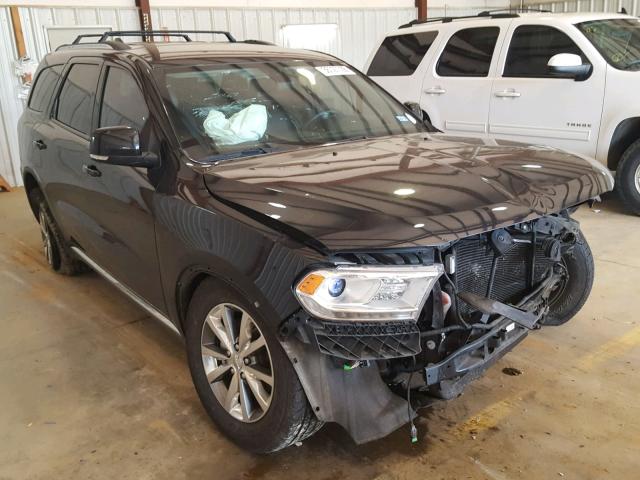 1C4RDHDG5EC576335 - 2014 DODGE DURANGO LI BLACK photo 1