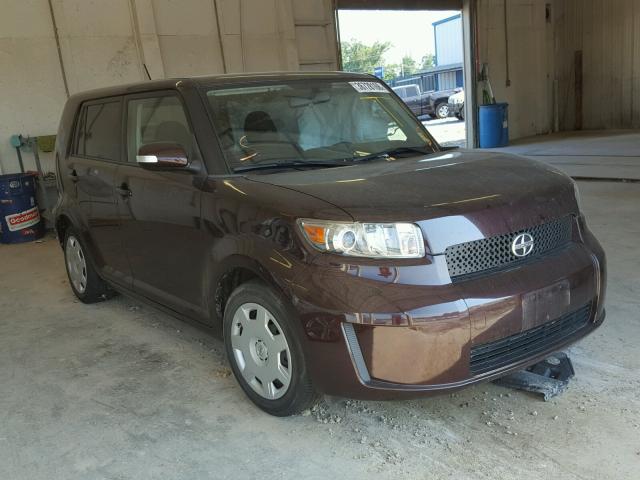 JTLKE50E491069191 - 2009 TOYOTA SCION XB ბურგუნდია ფოტო 1