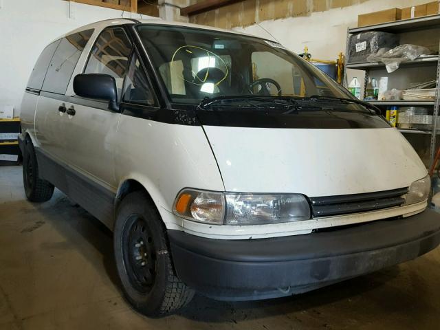 JT3AC12R7M0074491 - 1991 TOYOTA PREVIA LE WHITE photo 1