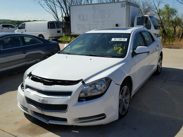1G1ZC5EU6CF138224 - 2012 CHEVROLET MALIBU 1LT 白色 照片 2