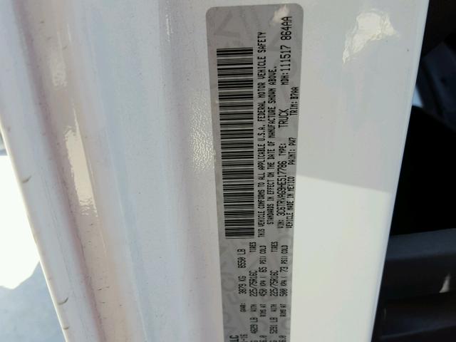 3C6TRVAG9HE517786 - 2017 RAM PROMASTER 白色 照片 10