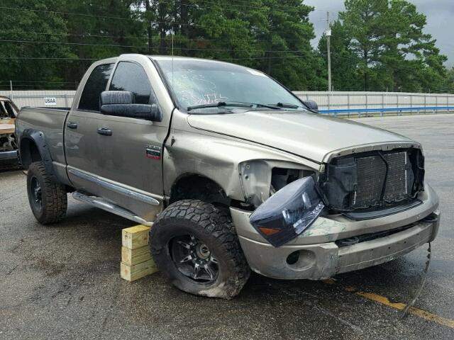3D7KS28AX8G153476 - 2008 DODGE RAM 2500 S GOLD photo 1