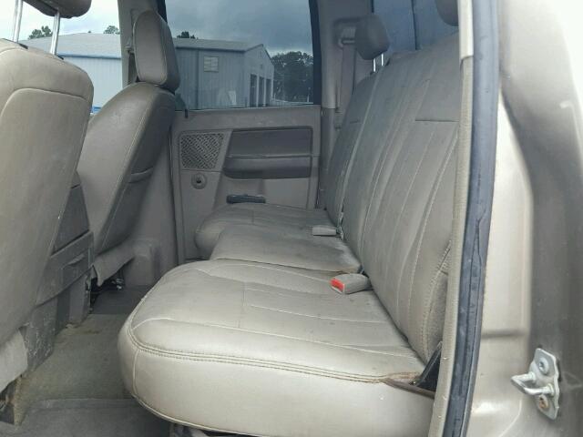 3D7KS28AX8G153476 - 2008 DODGE RAM 2500 S GOLD photo 6