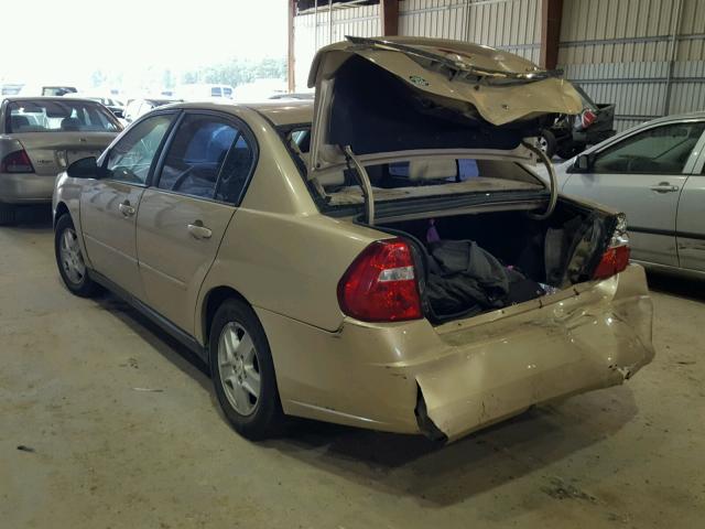 1G1ZT52825F280337 - 2005 CHEVROLET MALIBU LS TAN photo 3