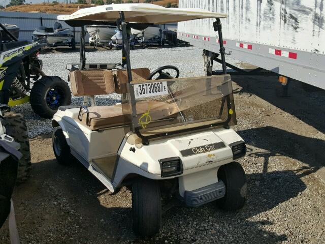 B1LL0FSALE95 - 1995 CLUB GOLF CART WHITE photo 1