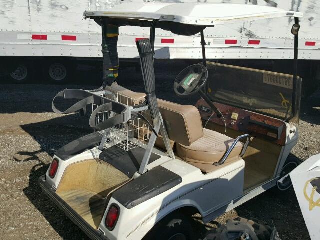 B1LL0FSALE95 - 1995 CLUB GOLF CART WHITE photo 4