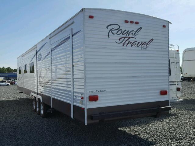 5CZ200R33E1123804 - 2014 ROYA TRAILER WHITE photo 3