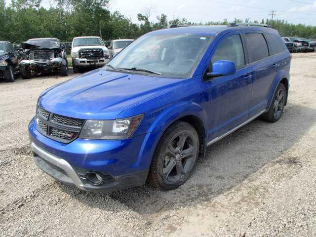 3C4PDDGG4FT566431 - 2015 DODGE JOURNEY CR BLUE photo 2