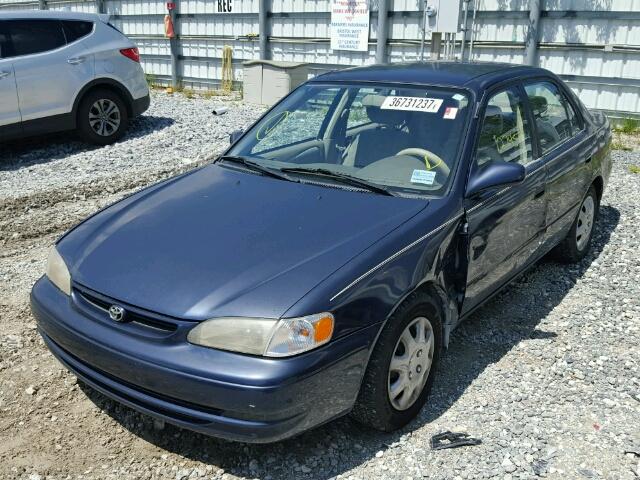 2T1BR18E8WC015901 - 1998 TOYOTA COROLLA VE BLUE photo 2