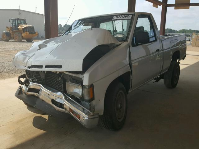 1N6SD11S2LC404002 - 1990 NISSAN D21 SHORT WHITE photo 2