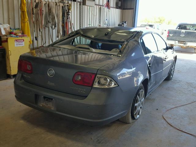 1G4HD572X6U250113 - 2006 BUICK LUCERNE CX GRAY photo 4