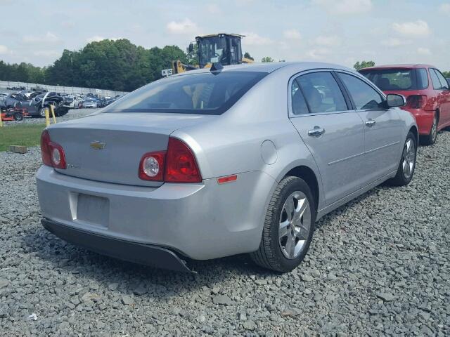 1G1ZA5E05CF383339 - 2012 CHEVROLET MALIBU LS 银色 照片 4