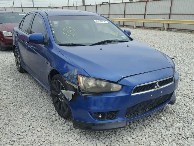 JA3AU86W39U013039 - 2009 MITSUBISHI LANCER GTS BLUE photo 1