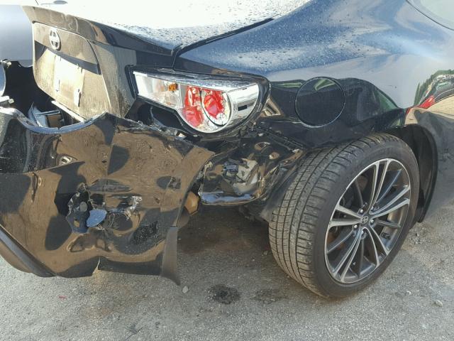 JF1ZNAA13D2718051 - 2013 TOYOTA SCION FR-S BLACK photo 10