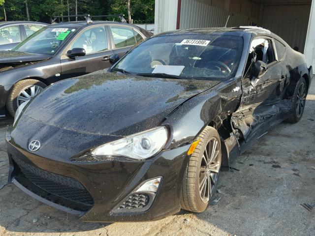 JF1ZNAA13D2718051 - 2013 TOYOTA SCION FR-S BLACK photo 2