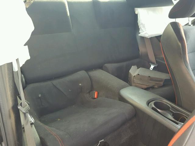 JF1ZNAA13D2718051 - 2013 TOYOTA SCION FR-S BLACK photo 6