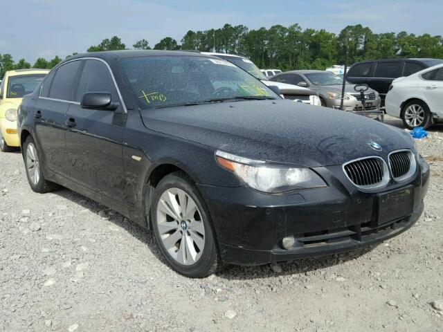 WBANB33565CN64828 - 2005 BMW 545 I BLACK photo 1