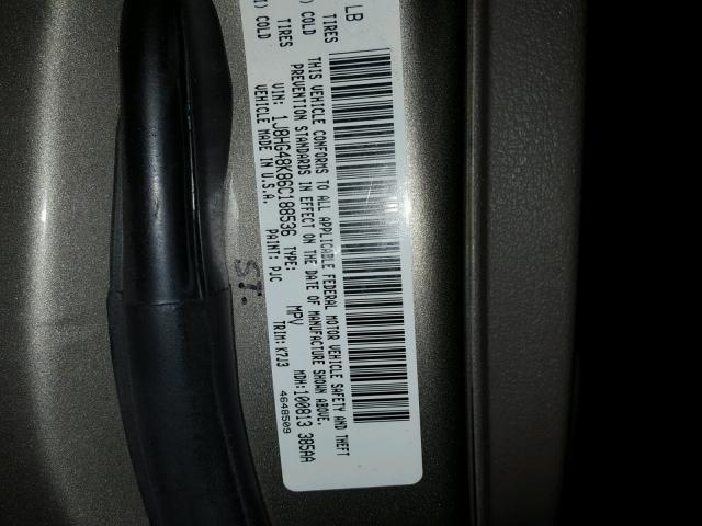 1J8HG48K86C188536 - 2006 JEEP COMMANDER Qızıl foto 10