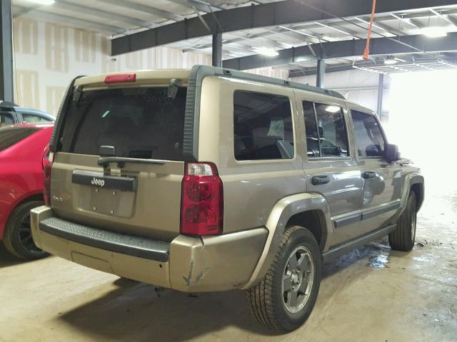 1J8HG48K86C188536 - 2006 JEEP COMMANDER Qızıl foto 4