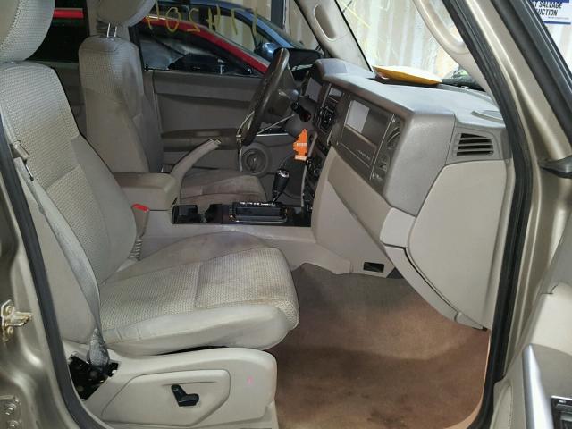 1J8HG48K86C188536 - 2006 JEEP COMMANDER Qızıl foto 5