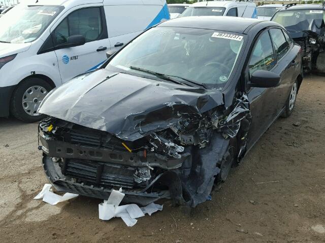 1FADP3E23FL312335 - 2015 FORD FOCUS S BLACK photo 2