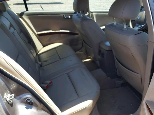 1N4BA41E65C839833 - 2005 NISSAN MAXIMA SE BEIGE photo 6