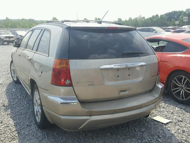 2A8GF78X58R639928 - 2008 CHRYSLER PACIFICA L GOLD photo 3