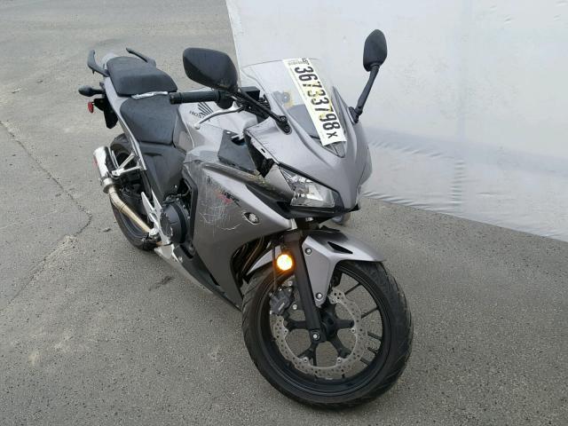 MLHPC4465F5200375 - 2015 HONDA CBR500 R GRAY photo 1