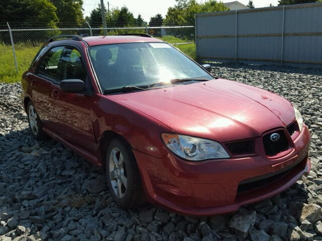 JF1GG61627H809694 - 2007 SUBARU IMPREZA 2. RED photo 1