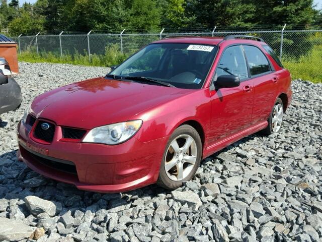 JF1GG61627H809694 - 2007 SUBARU IMPREZA 2. RED photo 2