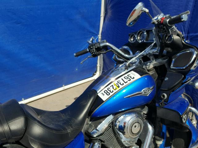 JKBVNRA129A000985 - 2009 KAWASAKI VN1700 A BLUE photo 5