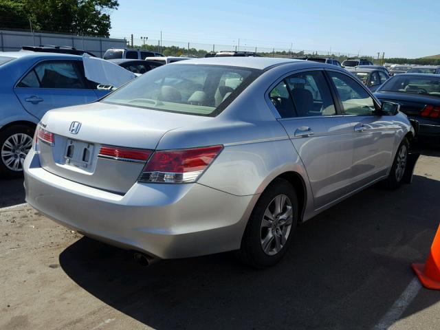 1HGCP2F41BA043551 - 2011 HONDA ACCORD LXP SILVER photo 4