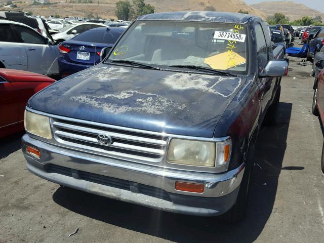 JT4TN14D0V0035176 - 1997 TOYOTA T100 XTRAC BLUE photo 2