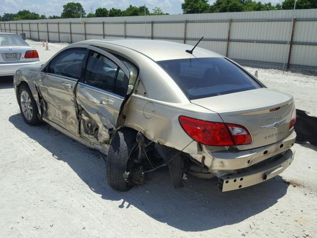 1C3CC5FB7AN169886 - 2010 CHRYSLER SEBRING LI BEIGE photo 3