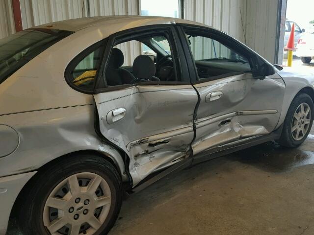 1FAFP53U57A159009 - 2007 FORD TAURUS SE SILVER photo 9