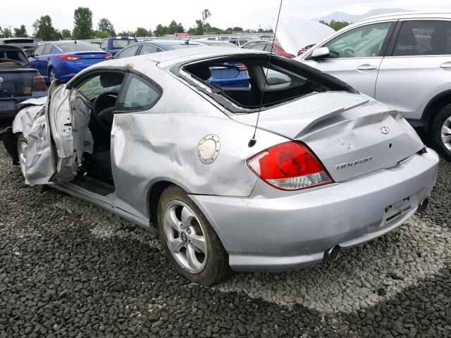 KMHHM65DX5U168813 - 2005 HYUNDAI TIBURON SILVER photo 3