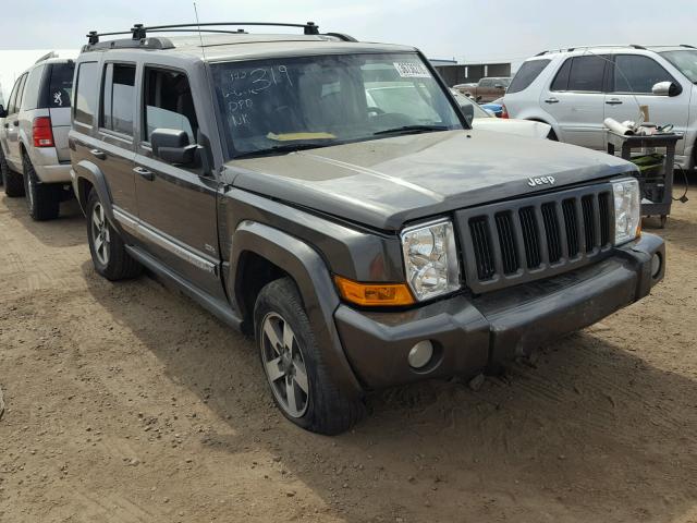 1J8HG48K26C352492 - 2006 JEEP COMMANDER მუქწითელი ფოტო 1