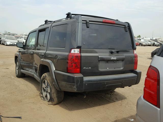 1J8HG48K26C352492 - 2006 JEEP COMMANDER მუქწითელი ფოტო 3